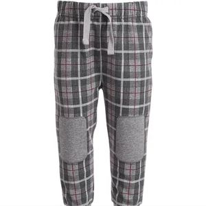 Plaid Kneepatch Baby Boys Menswear Jogger Pants 1st Impressions 2 Sizes NWT SO